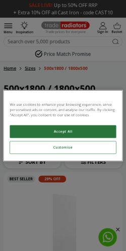 Mobile page screenshot