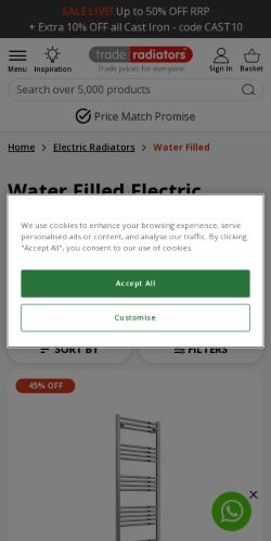 Mobile page screenshot