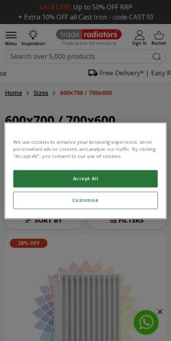 Mobile page screenshot