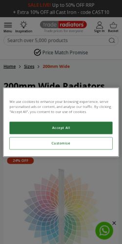 Mobile page screenshot