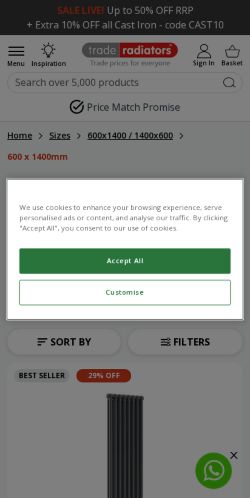 Mobile page screenshot