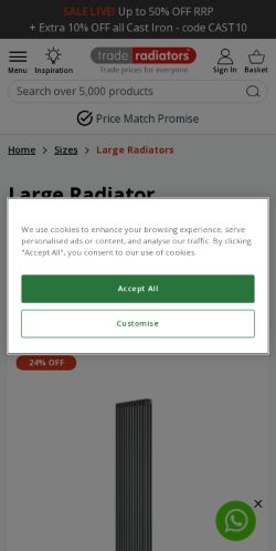 Mobile page screenshot