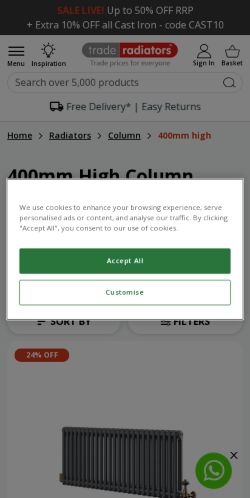 Mobile page screenshot