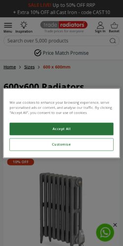 Mobile page screenshot