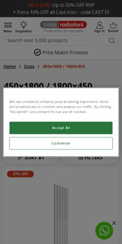 Mobile page screenshot