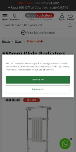 Mobile page screenshot