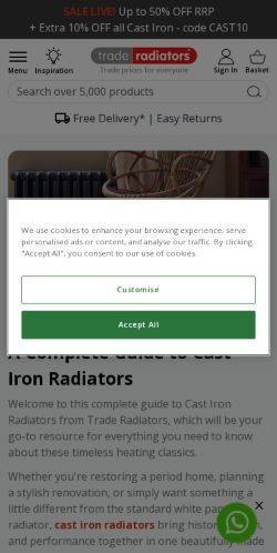 Mobile page screenshot