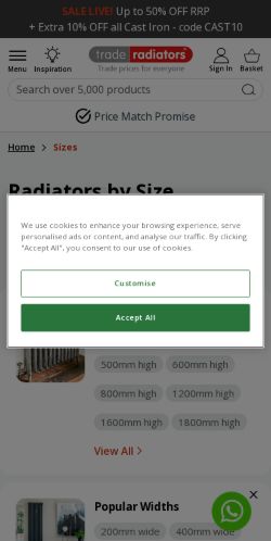 Mobile page screenshot