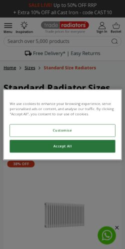 Mobile page screenshot