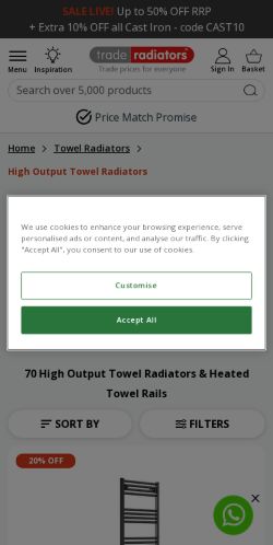 Mobile page screenshot