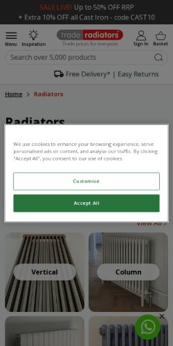 Mobile page screenshot