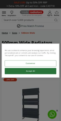 Mobile page screenshot