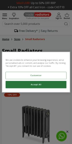 Mobile page screenshot