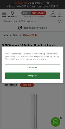 Mobile page screenshot