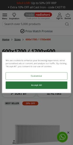 Mobile page screenshot