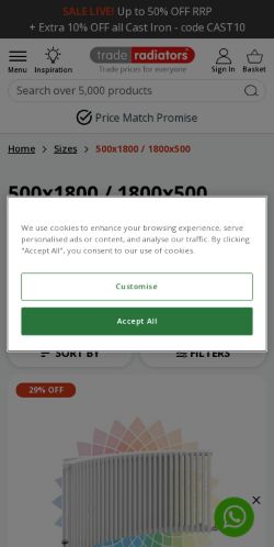 Mobile page screenshot