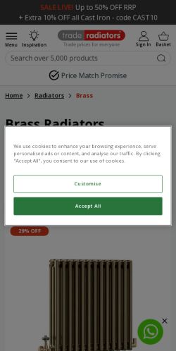 Mobile page screenshot