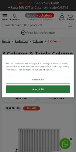 Mobile page screenshot
