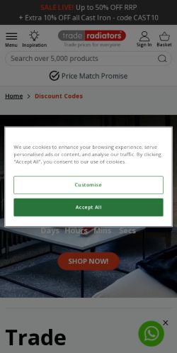 Mobile page screenshot