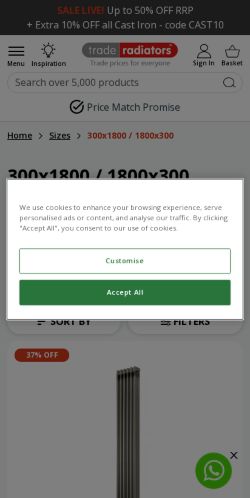 Mobile page screenshot