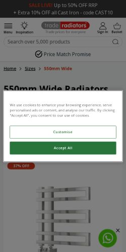 Mobile page screenshot