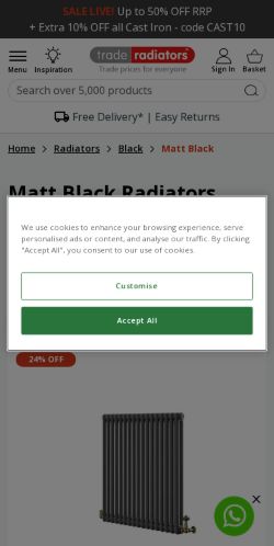 Mobile page screenshot