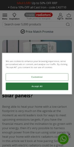 Mobile page screenshot