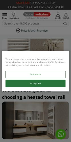 Mobile page screenshot
