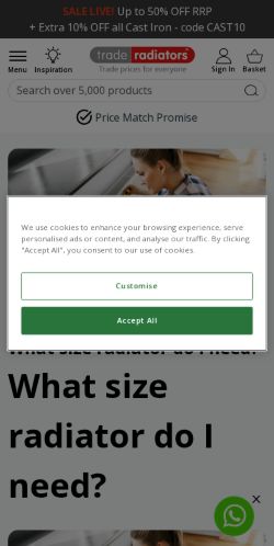 Mobile page screenshot