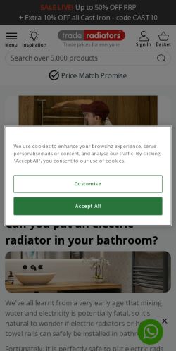 Mobile page screenshot