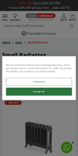 Mobile page screenshot