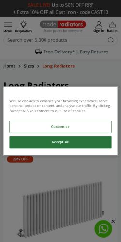 Mobile page screenshot