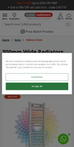 Mobile page screenshot