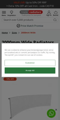 Mobile page screenshot