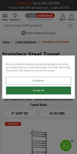 Mobile page screenshot