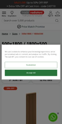 Mobile page screenshot