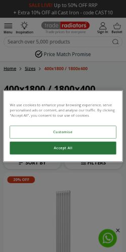 Mobile page screenshot