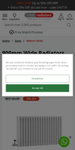 Mobile page screenshot