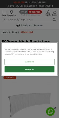 Mobile page screenshot