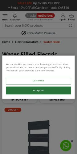 Mobile page screenshot