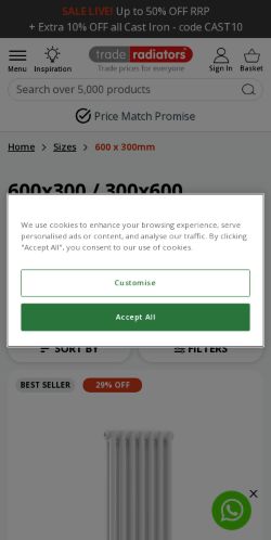 Mobile page screenshot