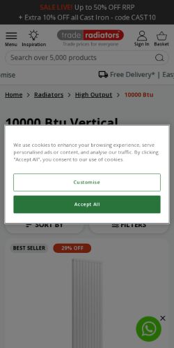 Mobile page screenshot