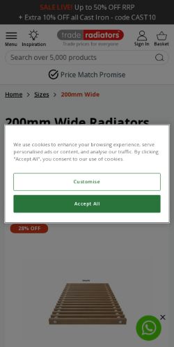 Mobile page screenshot