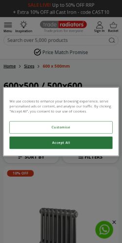 Mobile page screenshot