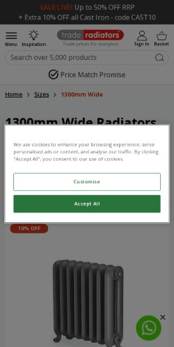 Mobile page screenshot