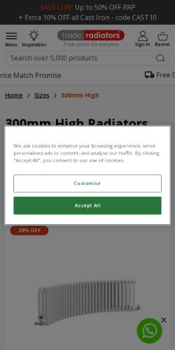 Mobile page screenshot