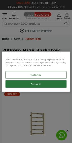 Mobile page screenshot