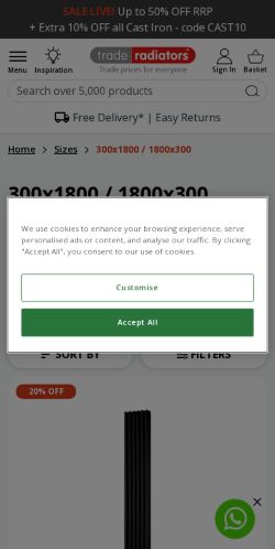 Mobile page screenshot