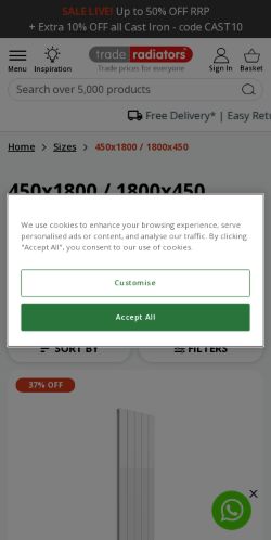 Mobile page screenshot