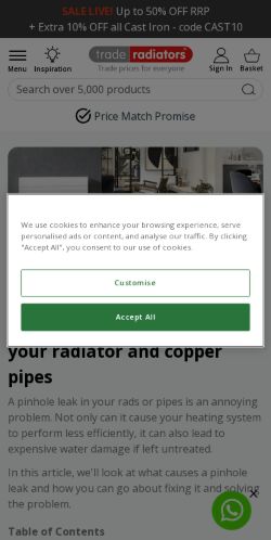 Mobile page screenshot